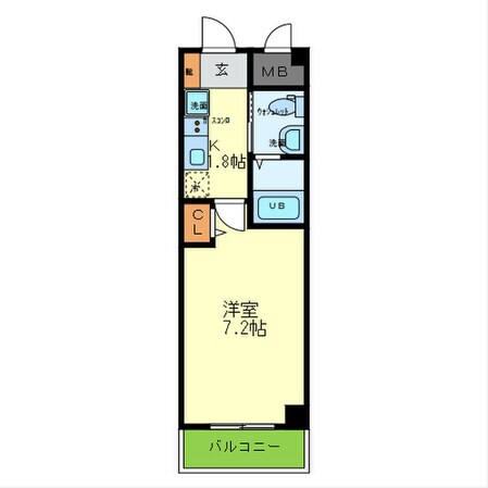 ｱｳﾞｪﾆｰﾙ瓜破の物件間取画像